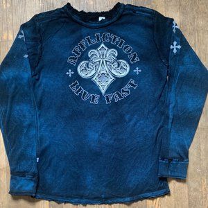 Affliction Reversible Long Sleeve Shirt